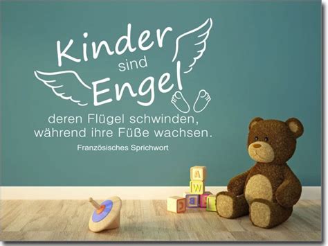 Wandtattoo Spruch Kinder sind Engel | Sprüche kinder ...