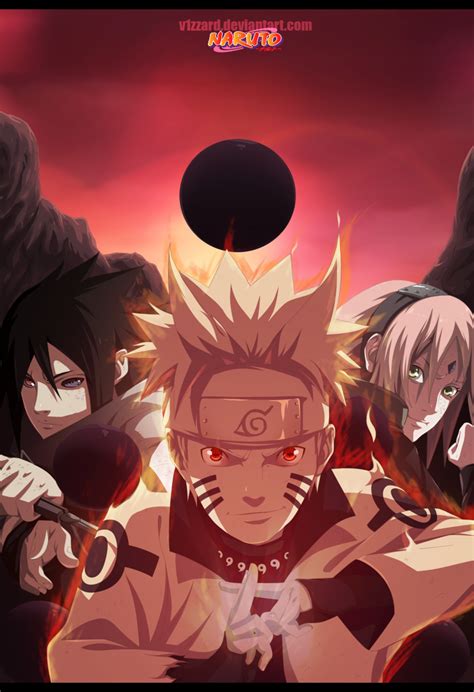 Naruto Team 7 By V1zzard On Deviantart Naruto Shippuden Anime