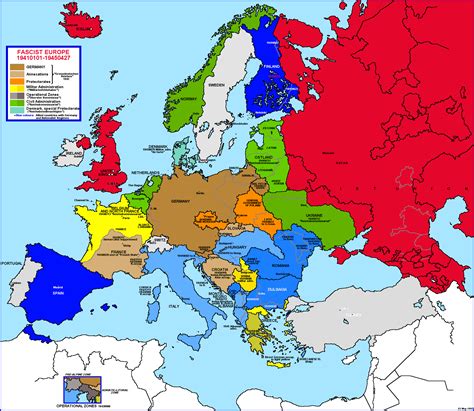 Europe Map Ww2 1942 Filesecond World War Europe 1941 1942 Map Depng