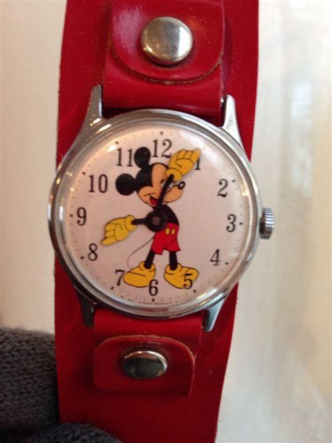 Vintage Mickey Mouse Mickey Mouse Watch Vintage Mickey
