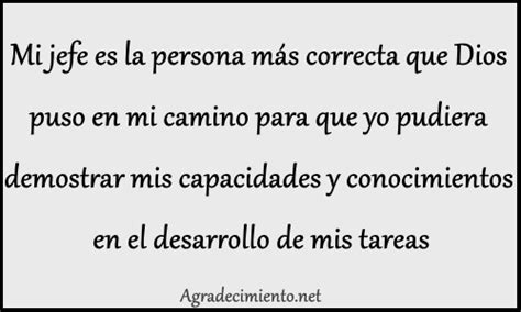 Palabras De Agradecimiento Para Un Jefe De Trabajo Frases Cumple Vrogue