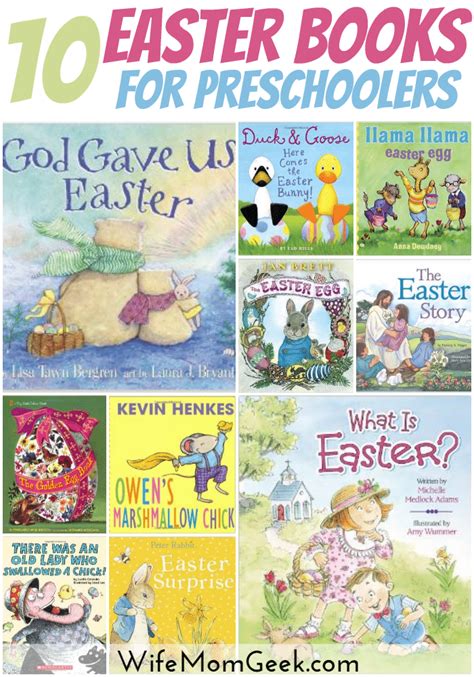 10 Exciting Easter Books For Preschoolers