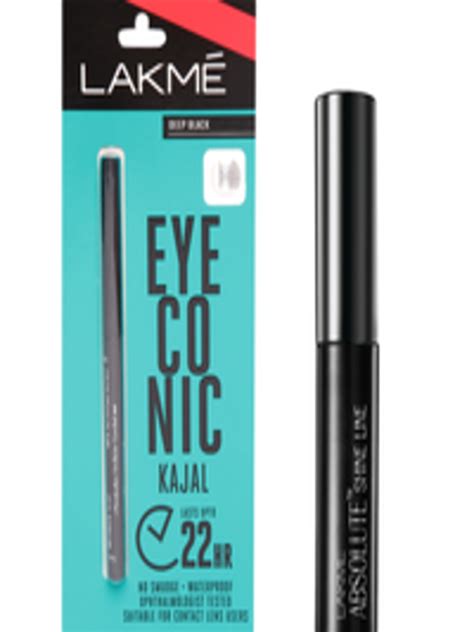 Buy Lakme Set Of Kajal And Eyeliner Kajal And Eyeliner For Women