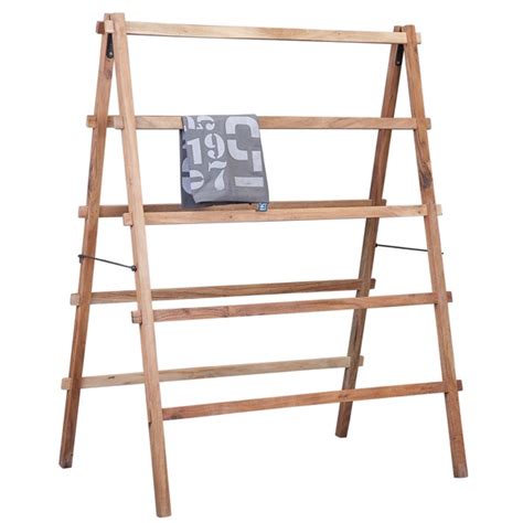To avoid this, you need a laundry rack that can protect your clothes but is also easy to use. Wooden Indoor Clothes Airer In Natural Finish - Hk Living ...