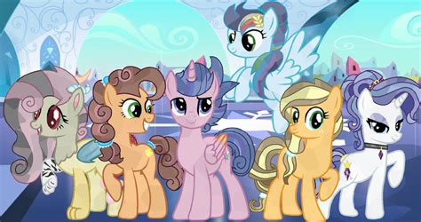 Mlp Crystal Mane Six Base By Emeraldjeweltm Db6aqq By Rinfrost1 On