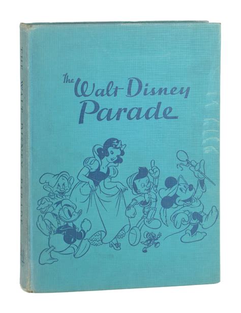 The Walt Disney Parade Illustrated By The Walt Disney Studio By Walt