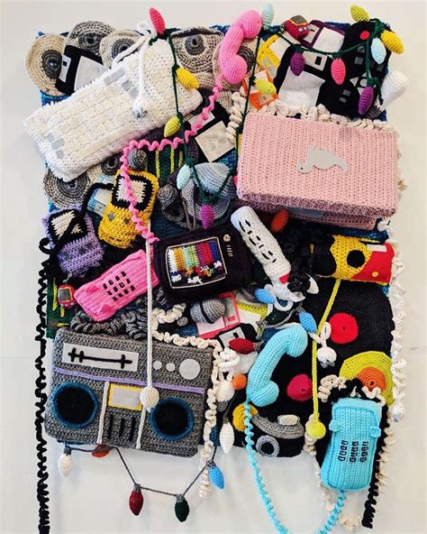 Amazing ‘techstile Blanket Crocheted By Craftivist Collaborative