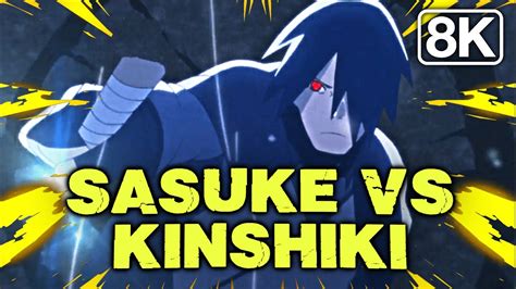 Sasuke Vs Kinshiki Full Fight 8k Max Quality English Sub Boruto