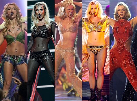 Happy 34th Birthday Britney Spears All Her Riskiest Concert Costumes
