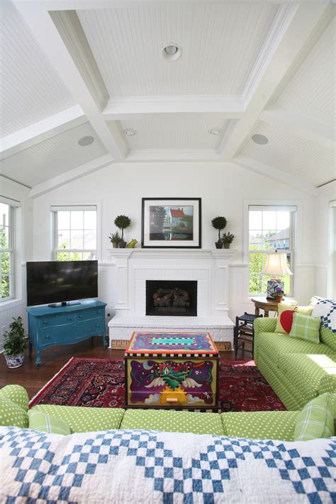 Column Converting Screen Porch Into Sunroom Adds Living Space