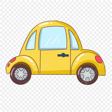 รูปรถสีเหลือง รถสวย รถวาดด้วยมือ รถการ์ตูน Png รถยนต์ รถยนต์ในประเทศ
