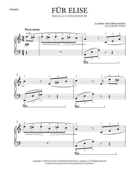 Click the button below for instant access to the free pdf guitar transcriptions. Fur Elise Sheet Music #1 Best Sheet Music Download | Blues piano, Sheet music, Classical sheet music