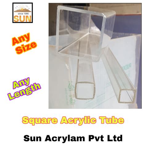 Acrylic Tube Acrylic Pipe Latest Price Manufacturers And Suppliers