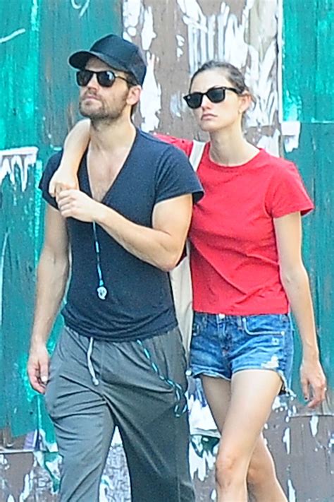 Phoebe Tonkin And Paul Wesley Out In New York City Gotceleb