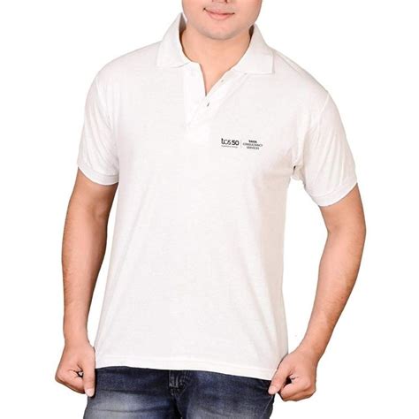 These stylish collared t shirts are ideal for all seasons and offer premium comfort. Cotton Collared T-shirt - TCS 50 Merchandise