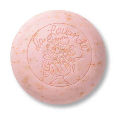 Rose Petal French Hand And Face Soap Round La Lavande Finest French Soaps