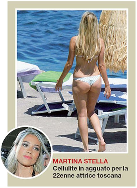 Celebrity Life News Photos Martina Stella In Bikini
