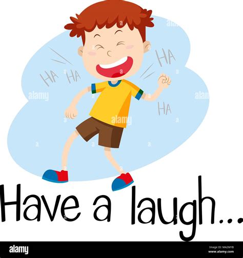 Wordcard For Have A Laugh Illustration Stock Vector Image And Art Alamy