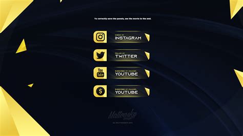 Free Twitch Stream Overlay Template 2019 12 Download On Behance