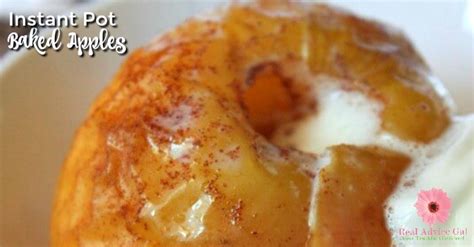 Instant pot baked apples are sweet, tasty, and perfectly cooked in the pressure cooker in just a few minutes. Instant Pot Baked Apples Recipe - Real Advice Gal