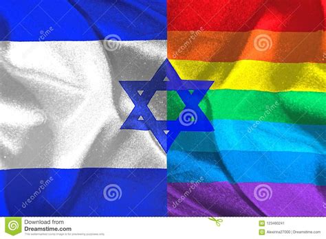 570+ kostenlose flagge von israel png bilder. Flagge Von Israel Und Von LGBT Stockbild - Bild von ...