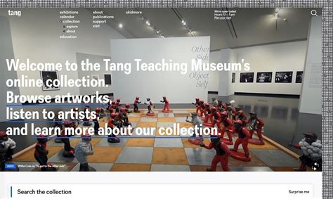 tang teaching museum launches new collections website tang teaching museum