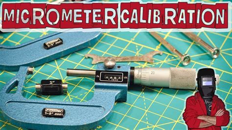 How To Calibrate A Mechanical Digital Micrometer Youtube