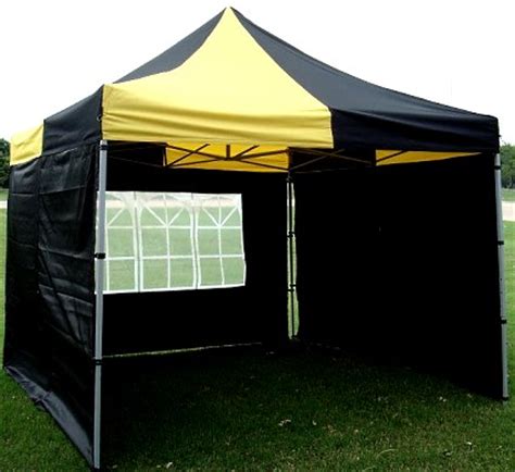 Eurmax canopy is the most trusted & best selling pop up canopy brand based in the usa. 10x10 Yellow/Black EZ Pop Up Canopy Party Tent Gazebo