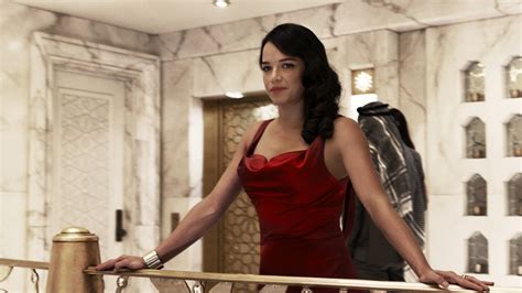Letty Ortiz With Red Dress 4k Hd Fast And Furious 7 Wallpapers Hd Wallpapers Id 58233