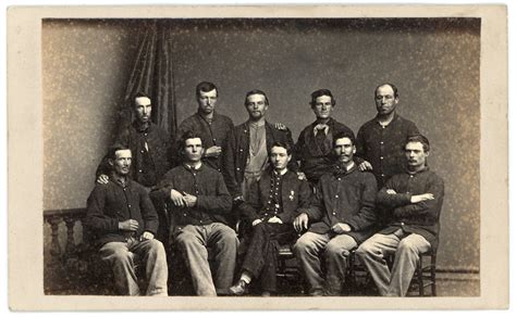Members Of Company F 96th Pennsylvania Infantry Carte De Flickr