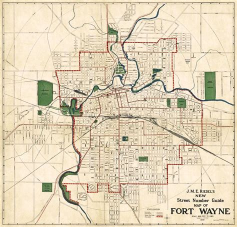 Map Of Fort Wayne Indiana Photos