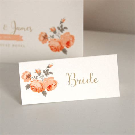 2020 popular 1 trends in home & garden with cards wedding table seating numbers and 1. 'classic' rose garden table name and guest place cards by ...