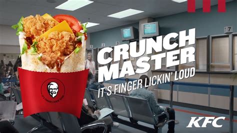 kfc launches a new ad for its crunchmaster