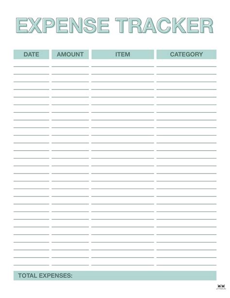 Expense Tracker Printable Charlotte Clergy Coalition Uncommonly Google