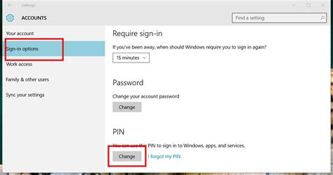 How To Change The Pin In Windows 10 Windows Central