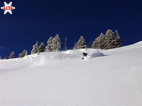 Alta Reaches 100 Inch Base And 24 Feet Of Snow