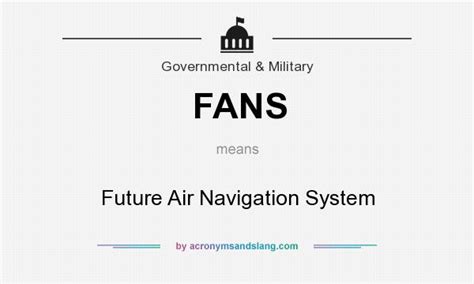 Browse the use examples 'dwdi fan' in the great english corpus. FANS - Future Air Navigation System in Governmental ...