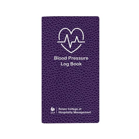 Cobblestone Cover Blood Pressure Health Log Book Item Bp 1c