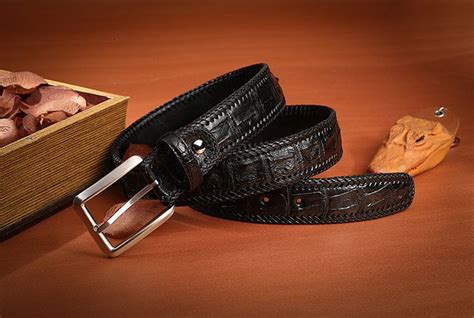 alligator belt crocodile bags mens belts leather craft artisan genuine stylish luxury