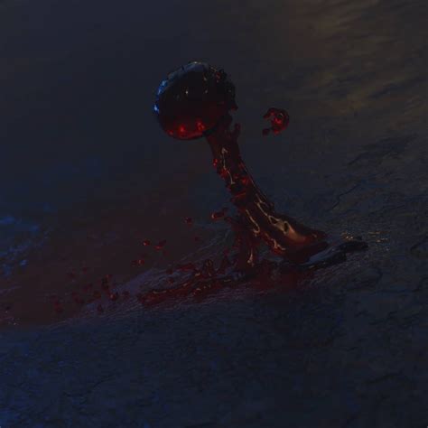 Blood Shader With Chromatic Dispersion And Volume Absorption