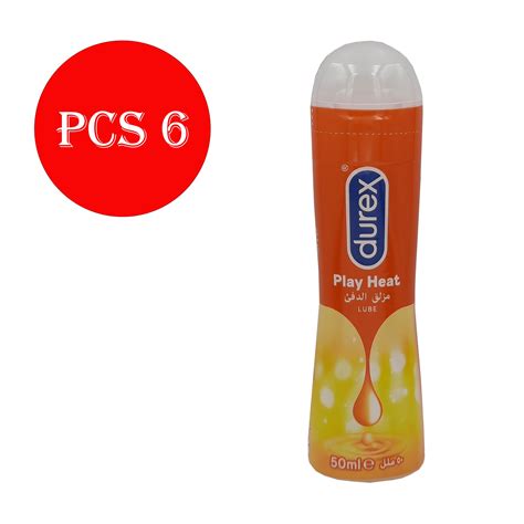 ديوركس مزلق الدفئ Durex Play Heat 6pcs 50ml نجوم البتراء