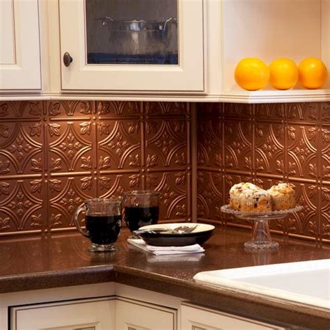 Here are 69 pictures, ideas and designs to inspire your kitchen. Fasade® Traditional 1 - 18" x 24" Vinyl Tile Backsplash in ...