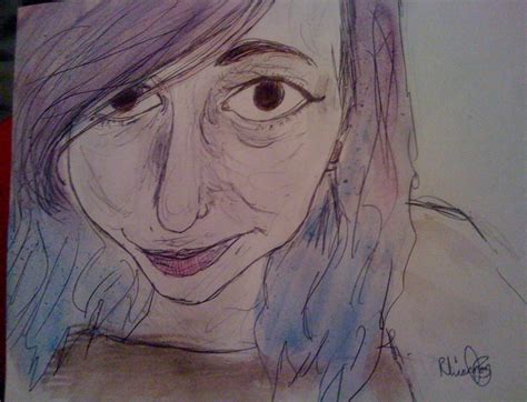 Watercolor Self Portrait By Rhiannon96 On Deviantart