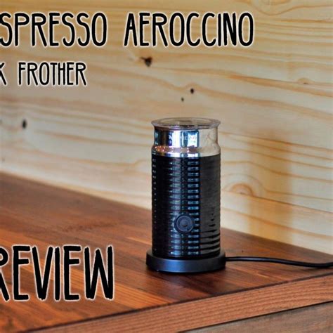 Nespresso Aeroccino 3 Black Espresso Maker Coffee Maker Cappuccino