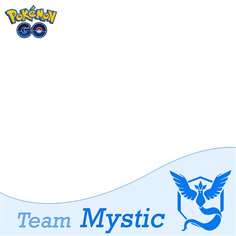 Download Team Mystic Pokemon Go Profile Picture Frame Filter Pokemon