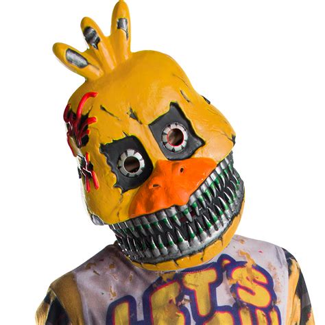 Girls Nightmare Chica Costume Five Nights At Freddys 4