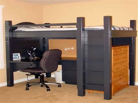 Full Size Loft Bed With Desk Underneath For 2020 Ideas On Foter