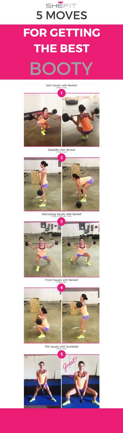 How To Get Your Best Booty 5 Awesome Workouts For Women Follow A Workout Routine That Focuses