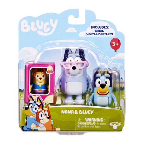 bluey 2pk figurine christmas swim bluey official website