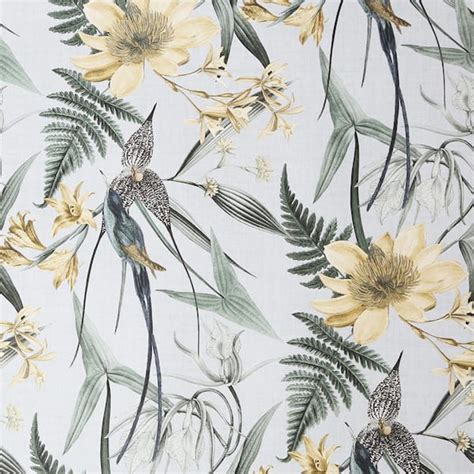 Fresco Botanic Garden Multicolor Removable Wallpaper Sample